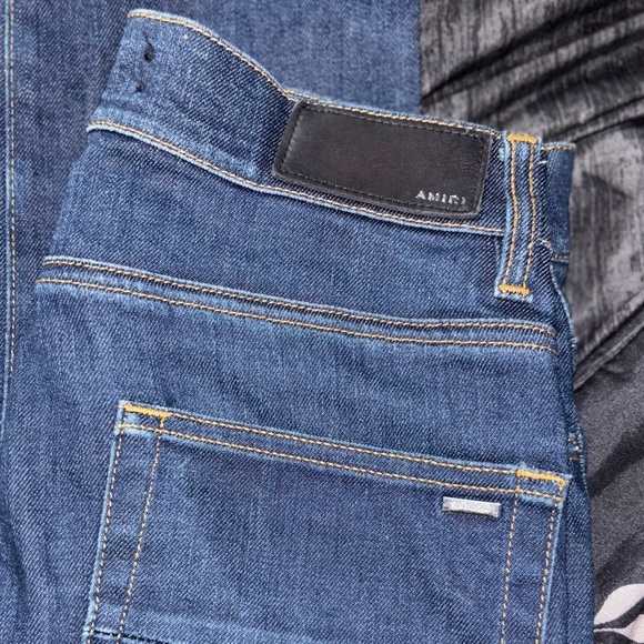 Amiri 🆕 nwot slightly distressed stack medium indigo 92/6/8 100% authentic ss23 - Picture 17 of 17